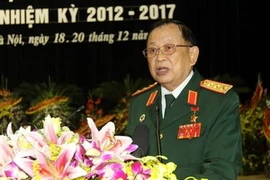 El general Nguyen Van Duoc, nuevo presidente de la Asociación de Veteranos de Guerra (Fuente: VNA)