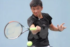 El mejor tenista vietnamita Ly Hoang Nam (Fuente:¨VNA)