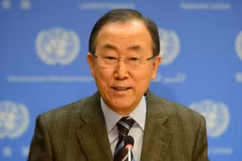 El secretario general de las Naciones Unidas, Ban Ki-moon, exhortó a los países asiáticos a resolver sus disputas mediante el diálogo y la cooperación (Fuente: VNA)