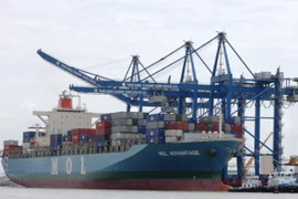 El puerto marítimo de aguas profundas de Cai Mep – Thi Vai. (Fuente: VNA)