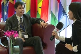 El director del Departamento de Propiedad Intelectual del Ministerio de Ciencia-Tecnología de Vietnam,Ta Quang Minh en una entrevista en WIPO. (Fuente: VNA)