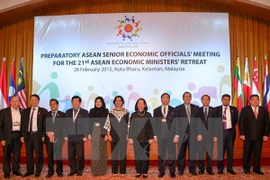 El XXI Retiro de los Ministros de Economía de la ASEAN. (Fuente: VNA)