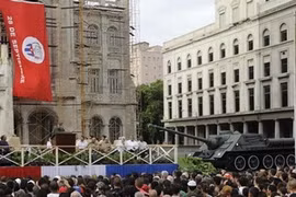 Delegación del Frente de la Patria de visita en Cuba 