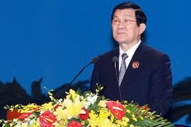 El presidente Truong Tan Sang (Fuente: VNA)