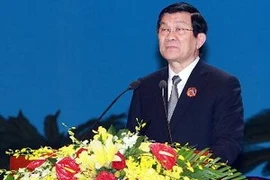 El presidente Truong Tan Sang (Fuente: VNA)