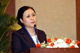 a embajadora Nguyen Phuong Nga, jefa de la misión vietnamita ante la ONU
