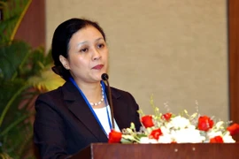 a embajadora Nguyen Phuong Nga, jefa de la misión vietnamita ante la ONU