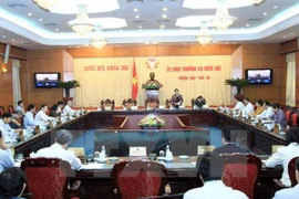 La 33 sesión del Comité Permanente de la Asamblea Nacional de Vietnam (Fuente: VNA)