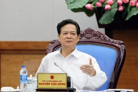 El primer ministro vietnamita, Nguyen Tan Dung (Fuente:VNA)
