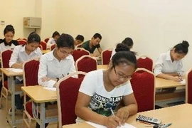 Unos 840 bachilleres vietnamitas participarán en la segunda ronda de pruebas para el ingreso a la universidad (Fuente: VNA)
