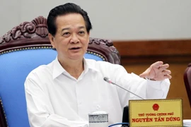 El primer ministro de Vietnam, Nguyen Tan Dung. (Fuente: VNA)