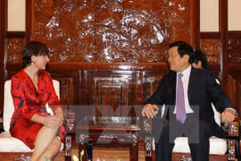 Recibe presidente vietnamita a nuevos embajadores 