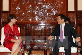 Recibe presidente vietnamita a nuevos embajadores 