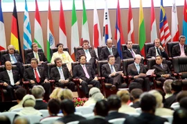 El primer ministro de Vietnam, Nguyen Tan Dung, en el séptimo Foro de Asia- Europa (ASEM 9) (Fuente: VNA).