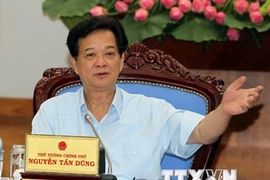 El primer ministro, Nguyen Tan Dung. (Fuente: VNA)
