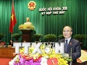 El presidente de la Asamblea Nacional, Nguyen Sinh Hung. (Fuente: VNA) 