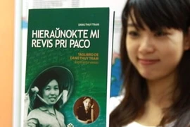 El libro “Diario de Dang Thuy Tram” traducido al esperanto (Fuente:VNA)