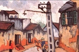 Exposición de pinturas vietnamitas en Bélgica
