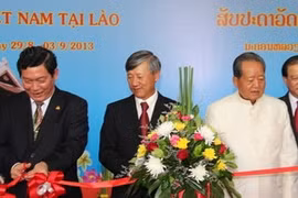 La inauguración de la Semana de la Cultura vietnamita en Laos. (Fuente: VNA)