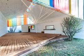 La obra ¨ La Capilla¨diseñada por arquitectos de la Compañía de A21 Studio de Vietnam