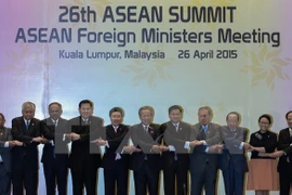 Los cancilleres de la ASEAN en la reunión (Fuente:VNA)