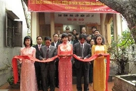 Un museo quedó inaugurado el domingo en memoria de Tran Kim Xuyen, primer dirigente de la Agencia Vietnamita de Noticias (VNA) y primer periodista mártir del país en la guerra de resistencia contra los colonialistas franceses (Fuente: VNA)
