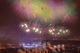 Colores brillantes en ceremonia de apertura oficial de SEA Games 31