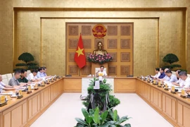 El viceprimer ministro vietnamita Tran Hong Ha en el evento (Fuente:VNA)