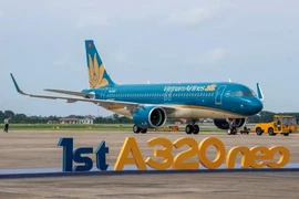 Vietnam Airlines da la bienvenida a su primer avión Airbus A320neo. (Fuente: Vietnamplus)