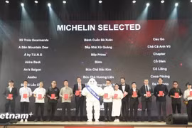 Productos vietnamitas honrados por la Guía MICHELIN en junio de 2023. (Foto: VNA) 