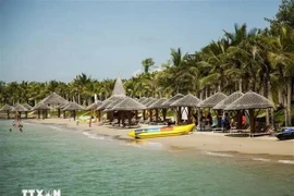 En la playa de Hon Tam (Fuente: VNA)