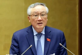 El presidente del Tribunal Popular Supremo vietnamita, Nguyen Hoa Binh. (Fuente: VNA)