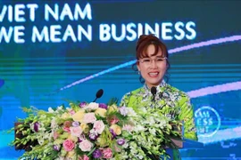 Nguyen Thi Phuong Thao, cofundadora y presidenta de la Junta Directiva de Vietjet. (Fuente: VNA)