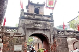 O Quan Chuong, reliquia histórica de Hanoi. (Fuente: VNA)