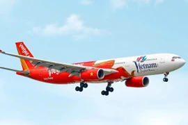 Un avión de Vietjet. (Fuente: VNA)