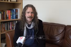 El historiador británico John Callow (Fuente: VNA)