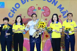 El primer ministro de Vietnam, Pham Minh Chinh, en el evento (Fuente: VNA)