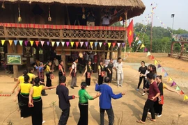 En la Aldea de Cultura y Turismo de Etnias de Vietnam. (Fuente: dangcongsan.vn)