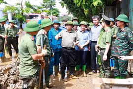 El primer ministro Pham Minh Chinh visita la provincia de Yen Bai. (Fuente: VNA)