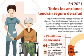 Todos los ancianos vietnamitas tendrán seguro de salud en 2021