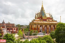 Pagoda Ghositaram: museo de bellas artes de los khmeres en Vietnam