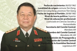 Nguyen Trong Nghia, jefe de Comisión de Propaganda y Educación de Comité Central del PCV