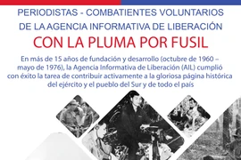 [Info] Periodistas-combatientes voluntarios de la Agencia Informativa de Liberación: Con la pluma por fusil