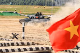 Equipo de tanque de Vietnam compite en los Juegos Militares Internacionales 2022