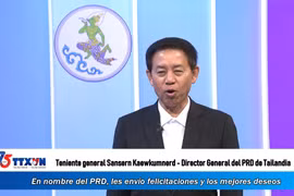 Director General del PRD de Tailandia envía congratulaciones a la VNA