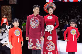 'Kim Lang': Impresionante colección de Ao Dai