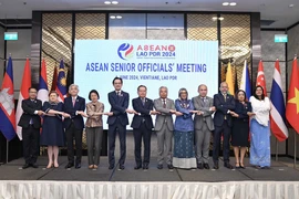 Vietnam participa en serie de reuniones de ASEAN en Laos. (Fuente:VNA)
