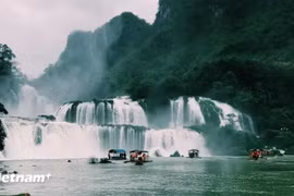 Ban Gioc figura entre las 21 cascadas más bellas del mundo. (Fuente:VNA)