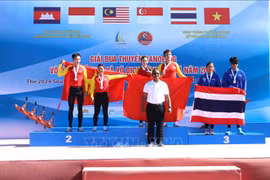 Vietnam lidera medallero en campeonato regional de remo y piragüismo. (Fuente:VNA)