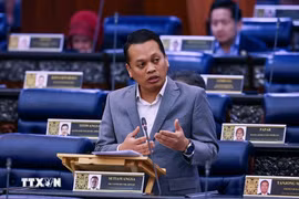 El ministro de Recursos Naturales y Sostenibilidad Ambiental, Nik Nazmi Nik Admad. (Fuente:Bernama/VNA)